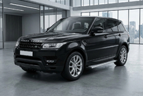 Range Rover Sport 2014-2022 рр. Бокові пороги Maya V2 (2 шт., алюміній) фото 1