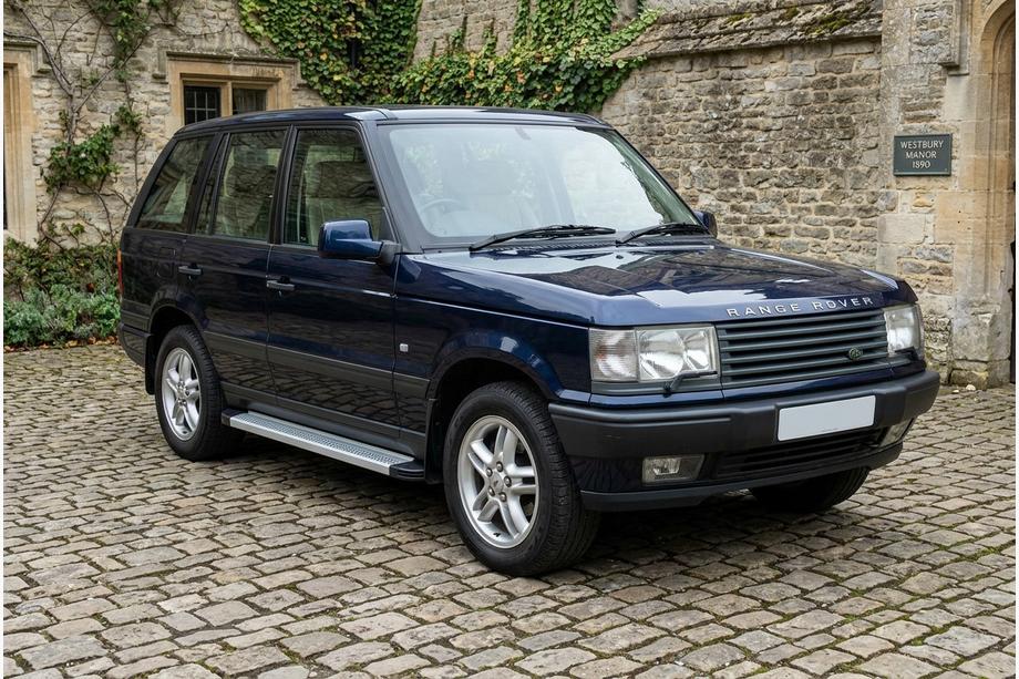 Range Rover II P38A 1997-2002 рр. Бокові пороги Maya V2 (2 шт., алюміній) Image
