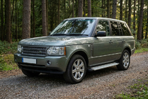 Range Rover III L322 2002-2012 рр. Бокові пороги Maya V2 (2 шт., алюміній) фото 1
