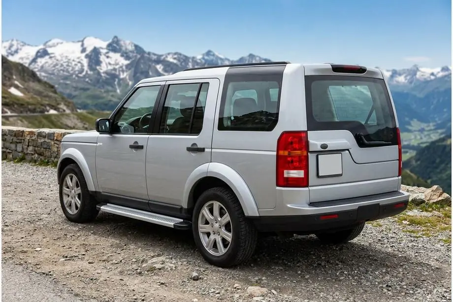 Land Rover Discovery III 2004-2009 рр. Бокові пороги Maya V2 (2 шт., алюміній) Фото 1