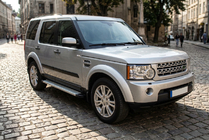 Land Rover Discovery IV 2009-2017 рр. Бокові пороги Maya V2 (2 шт., алюміній) фото 1