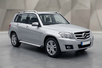 Mercedes GLK class X204 2008-2015 рр. Бокові пороги Maya V2 (2 шт., алюміній) фото 1