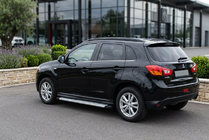 Mitsubishi ASX 2010-2023 рр. Бокові пороги Maya V2 (2 шт., алюміній) фото 1