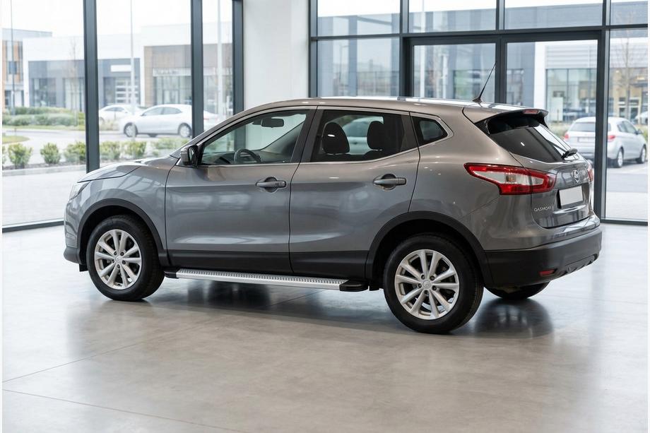 Nissan Qashqai 2014-2021 рр. Бокові пороги Maya V2 (2 шт., Алюміній) Фото 1