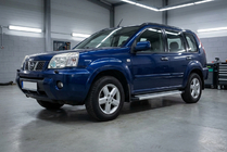 Nissan X-trail T30 2002-2007 рр. Бокові пороги Maya V2 (2 шт., алюміній) фото 1
