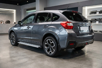 Subaru XV 2011-2017 рр. Бокові пороги Maya V2 (2 шт., алюміній) фото 1