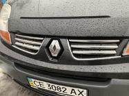 Renault Trafic 2001-2015 рр. Накладки на решітку радіатора 2007-2015 (6 шт, нерж) фото 6
