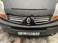 Renault Trafic 2001-2015 рр. Накладки на решітку радіатора 2007-2015 (6 шт, нерж) фото 8