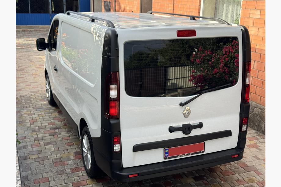 Renault Trafic 2015- рр. Рейлінги чорні Фото 4
