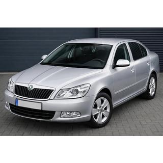 Накладки на дзеркала (2 шт., нерж) Skoda Octavia II A5 2006-2010 рр. фото 1
