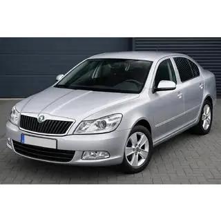 Накладки на дзеркала (2 шт., нерж) Skoda Octavia II A5 2006-2010 рр. фото 1
