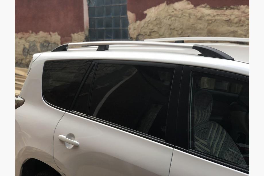 Toyota Rav 4 2006-2013 рр. Рейлінги Хром Турецькі Коротка база, Пластикові ніжки Фото 4