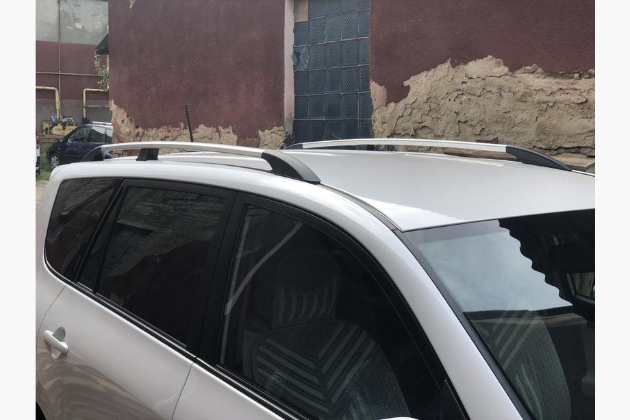 Toyota Rav 4 2006-2013 рр. Рейлінги Хром Турецькі Коротка база, Пластикові ніжки Фото 6