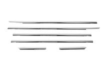 Volkswagen Passat B5 1997-2005 рр. Зовнішня окантовка вікон (4 шт, нерж) OmsaLine - Італійська нержавійка фото 2