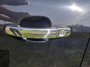 Ford Connect 2014-2021 рр. Накладки на ручки (4 шт, нерж) фото 11