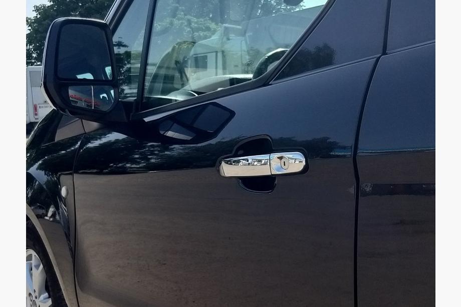Ford Connect 2014-2021 рр. Накладки на ручки (4 шт, нерж) Фото 2
