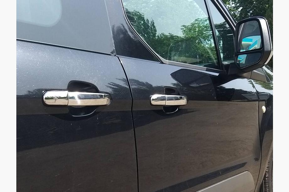 Ford Connect 2014-2021 рр. Накладки на ручки (4 шт, нерж) Image