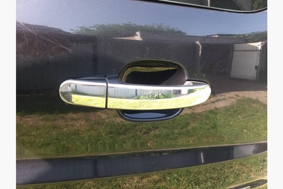 Ford Connect 2014-2021 рр. Накладки на ручки (4 шт, нерж) Фото 13