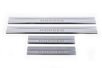 Накладки на пороги CARMOS (4 шт, нерж.) фото 2