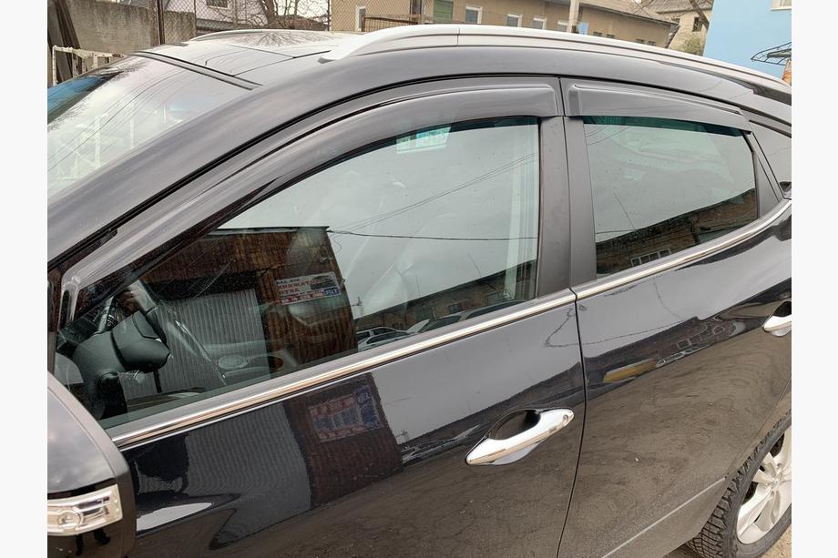 Hyundai IX-35 2010-2015 рр. Нижня окантовка вікон (6 шт, нерж.) Carmos - Турецька сталь Фото 6