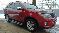 Kia Sorento II XM 2009-2014 рр. Окантовка вікон (6 шт, нерж) фото 6
