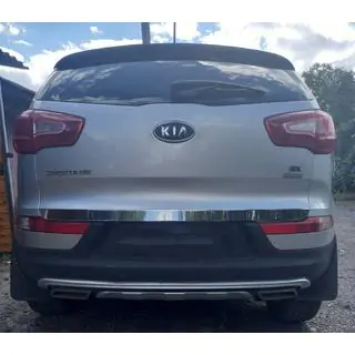 Кромка багажника (нерж.) Kia Sportage 2010-2015 рр. фото 4