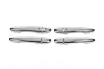 Mazda 3 2009-2013 рр. Накладки на ручки (4 шт, нерж) фото 2