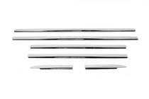 Mercedes ML W163 1997-2005 рр. Зовнішня окантовка вікон (4 шт, нерж) фото 3