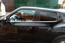 Nissan Juke 2010-2019 рр. Окантовка вікон (4 шт, нерж) фото 3