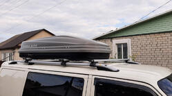 Volkswagen T4 Transporter 1990-2003 рр. Рейлінги Skyport (сірий мат) фото 1