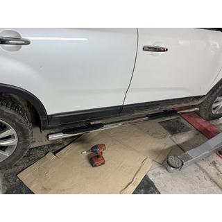 Бічні труби (2 шт., Нерж.) фото 1