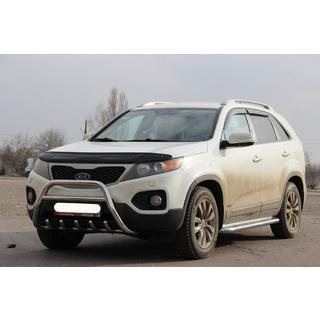 Кенгурятник WT003 (нерж.) фото 3