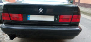 BMW 5 серія E34 1988-1995 рр. Емблема Карбон, Туреччина (82мм) фото 4