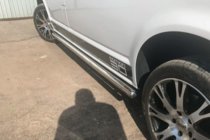 Volkswagen T5 2010-2015 рр. Бічні труби (2 шт., нерж) фото 6