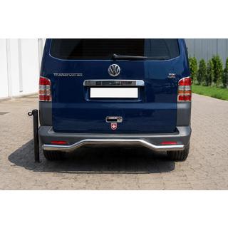 Задня дуга хвиля AK006 (нерж) Volkswagen T5 Caravelle 2004-2010 рр.