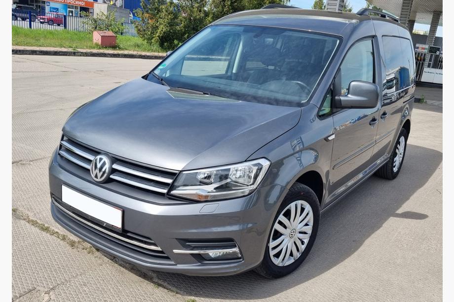 Volkswagen Caddy 2015-2020 рр. Накладки на решітку (2 шт., нерж) Carmos - Турецька сталь Фото 6
