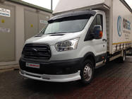 Ford Transit 2014- рр. Накладка на передній бампер Ince (2014-2019, під фарбування) фото 3