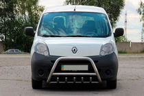 Renault Kangoo 2008-2020 рр. Кенгурятник WT003/004 (нерж.) без напису, 51 мм фото 6