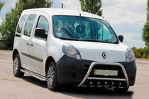 Renault Kangoo 2008-2020 рр. Кенгурятник WT003/004 (нерж.) без напису, 51 мм фото 8