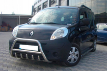 Renault Kangoo 2008-2020 рр. Кенгурятник WT003/004 (нерж.) без напису, 51 мм фото 9