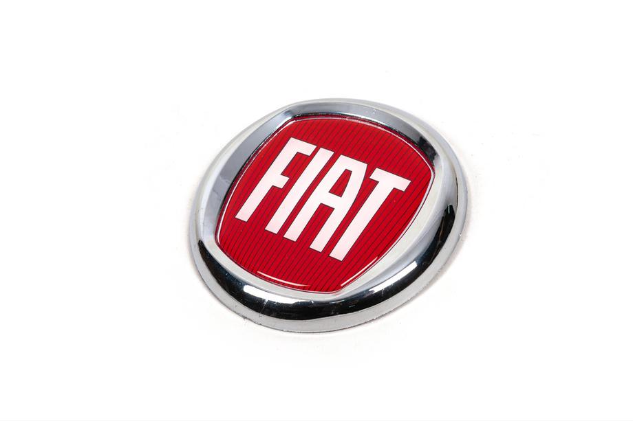 Fiat Емблема (червона V1, самоклейка) Фото 2