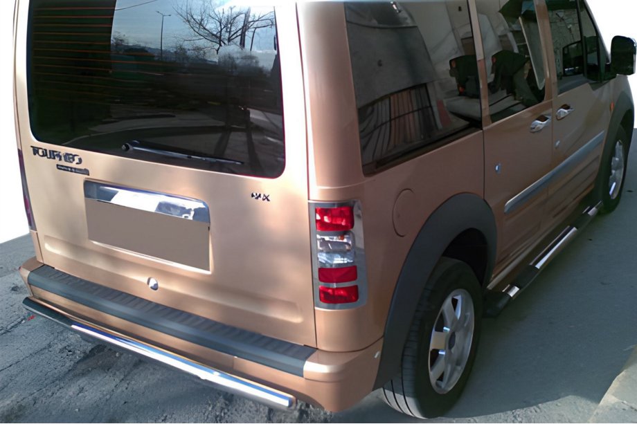Ford Connect 2006-2009 рр. Задня дуга AK002 (нерж.) Image