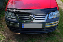 Volkswagen Caddy 2004-2010 рр. Дефлектор капоту (EuroCap) фото 11