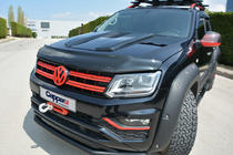 Volkswagen Amarok 2010-2022 рр. Дефлектор капоту (EuroCap) фото 18