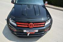 Volkswagen Amarok 2010-2022 рр. Дефлектор капоту (EuroCap) фото 19