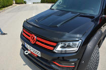 Volkswagen Amarok 2010-2022 рр. Дефлектор капоту (EuroCap) фото 20