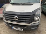 Volkswagen Crafter 2006-2016 рр. Дефлектор капота 2006↗, 2011↗ (VIP) фото 2
