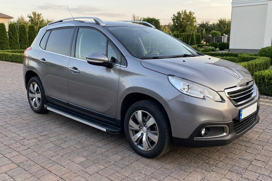 Peugeot 3008 2008-2016 рр. Бокові пороги Maya V1 (2 шт., алюміній) Image