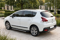 Peugeot 3008 2008-2016 рр. Бокові пороги Duru (2 шт., алюміній) 2014-2016 фото 1