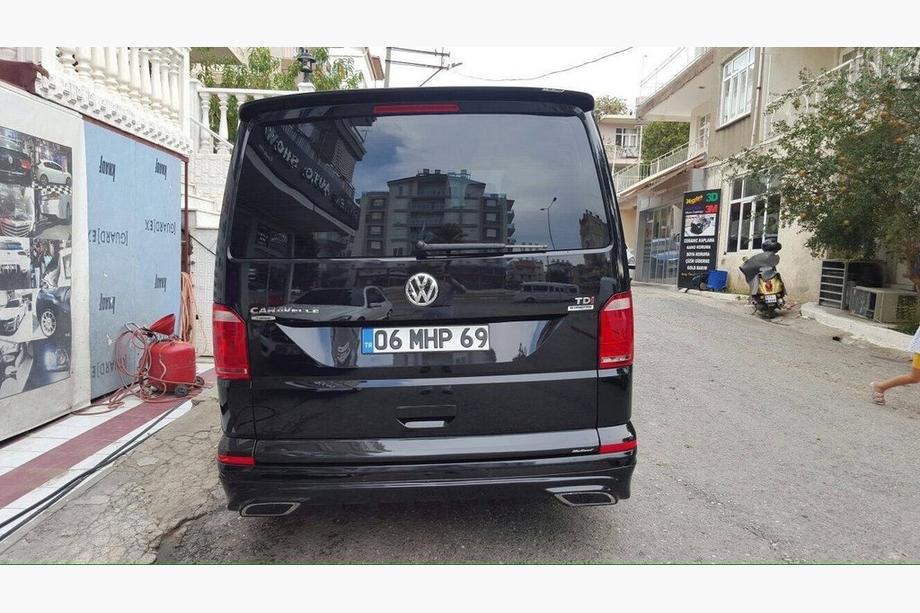 Volkswagen T6 2015-2024 рр. Накладка на задній бампер AMG-style (під фарбування) Фото 7